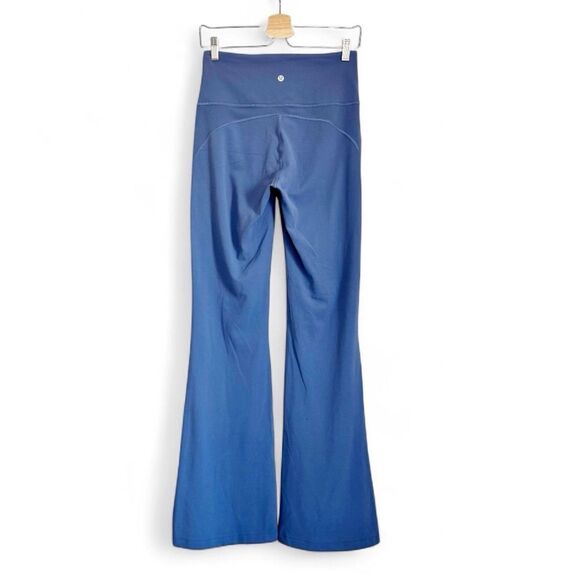 Lululemon Leggings Groove Super High Rise Flared Wide leg Pant Nulu Size 8 - Picture 4 of 14